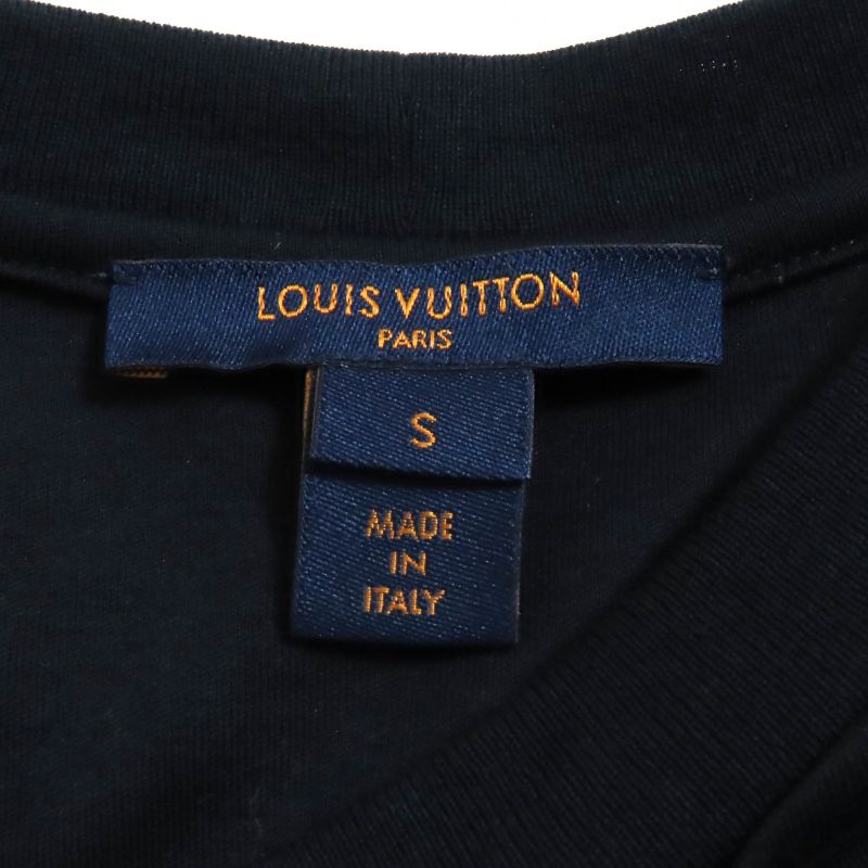 Louis Vuitton Ffts02jg2 100% Cotton Embroidery Logo Crew Neck Short Sleeve