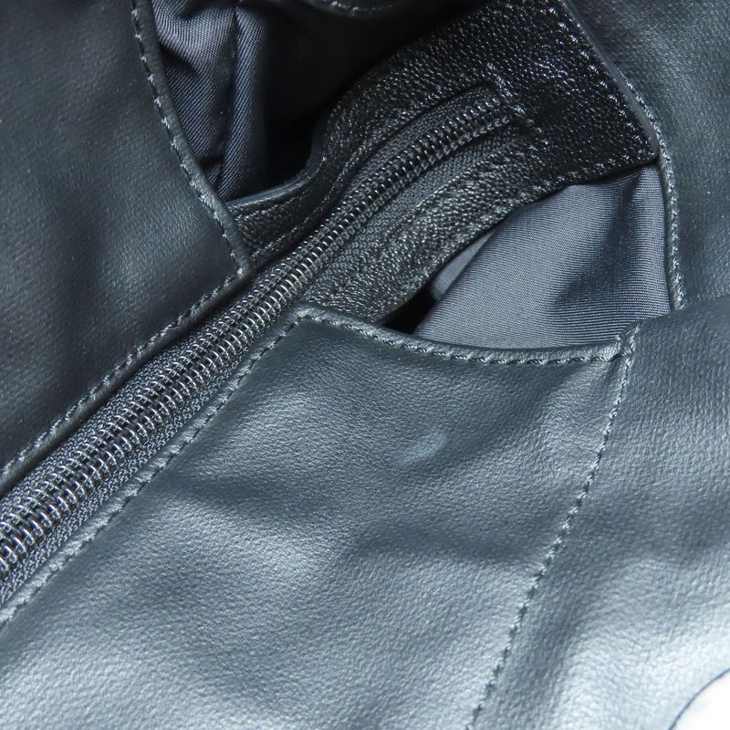 Chanel Paris Biarritz Silver Hardware Tote Bag Calf Women