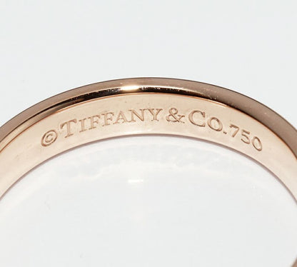 Tiffany & Co Ring 18K Pink Gold 1837 Narrow Ring Width 36mm (014in)