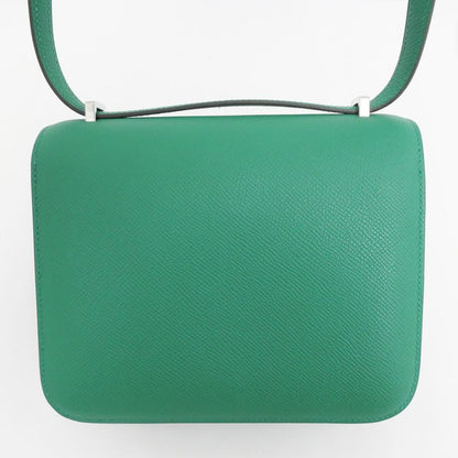 Hermes Constance Mini Miroire Vermoyen Lacquer W Engraved Shoulder Bag