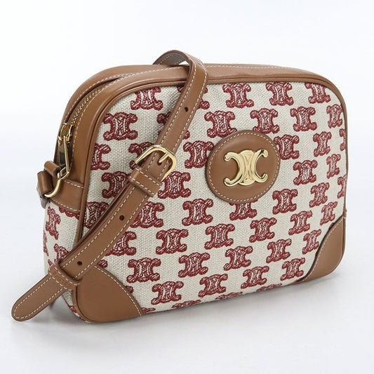Celine Triomphe Crossbody Shoulder Bag Canvas