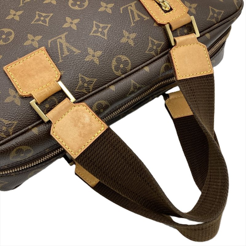 Louis Vuitton Sac Vosfort Tote Bag Monogram Canvas Leather M40043 Brown Ca0026