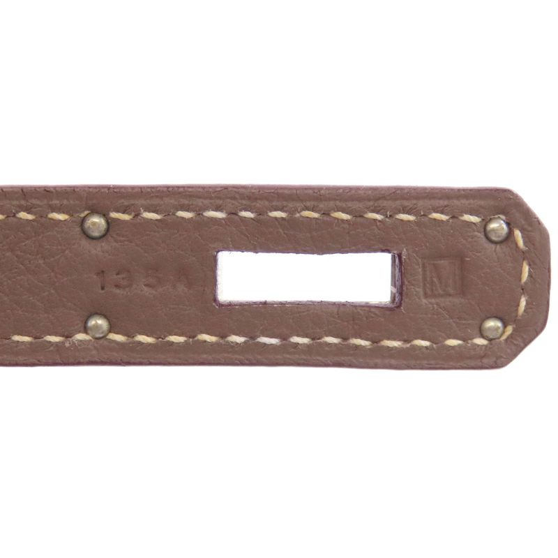 Hermes Birkin 30 Etape Silver Hardware Handbag Taurillon Women