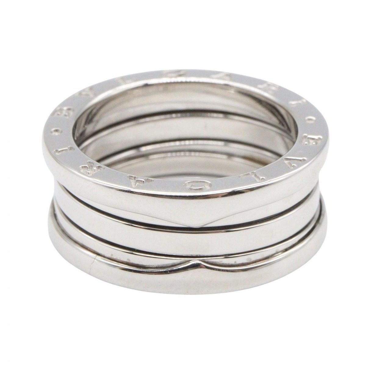 Bvlgari Ring B-zero One Band 18k White Gold — view 2