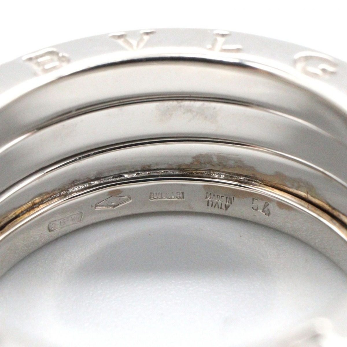 Bvlgari Ring B-zero One Band 18k White Gold — view 5