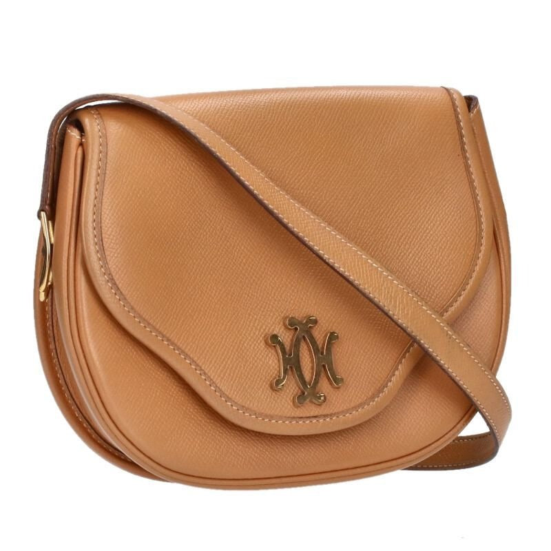 Hermes Double H Stamped 00 Q Courchevel Leather Shoulder Bag