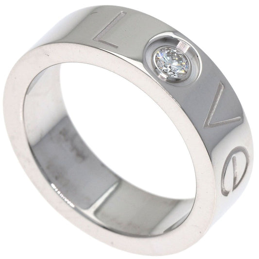 Cartier Love Ring Diamond Christmas Limited 47 18K White