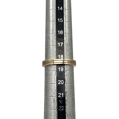 Cartier Ring - Ring #59 185 18K Yellow Gold/18k White Gold #59 185 18K Yellow