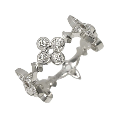 Louis Vuitton Fine Dantel 50 Ring Diamond 18k WG White Gold