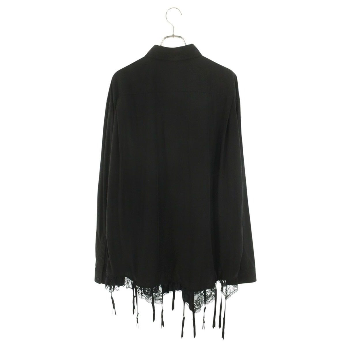 Balenciaga Lace Shirt Black — view 2