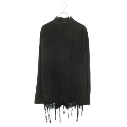 Balenciaga Lace Shirt Black