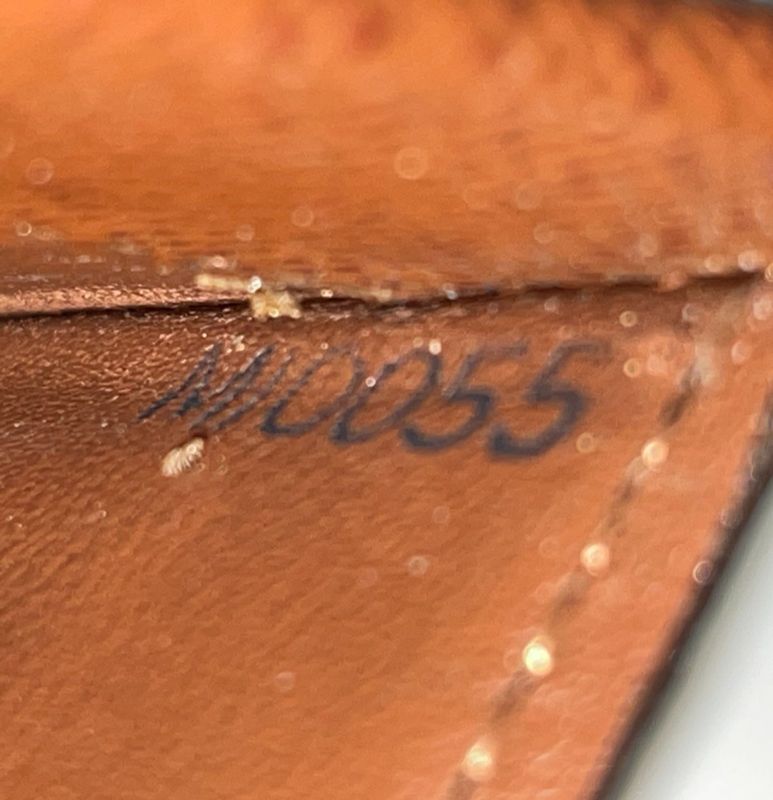 Louis Vuitton Monogram Porte Monet Pla Coin Case M61930 Brown Made In France