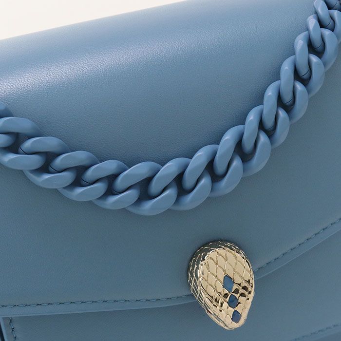 Bvlgari Bulgari 2WAY Serpenti Forever Crossbody Shoulder Bag Leather Women