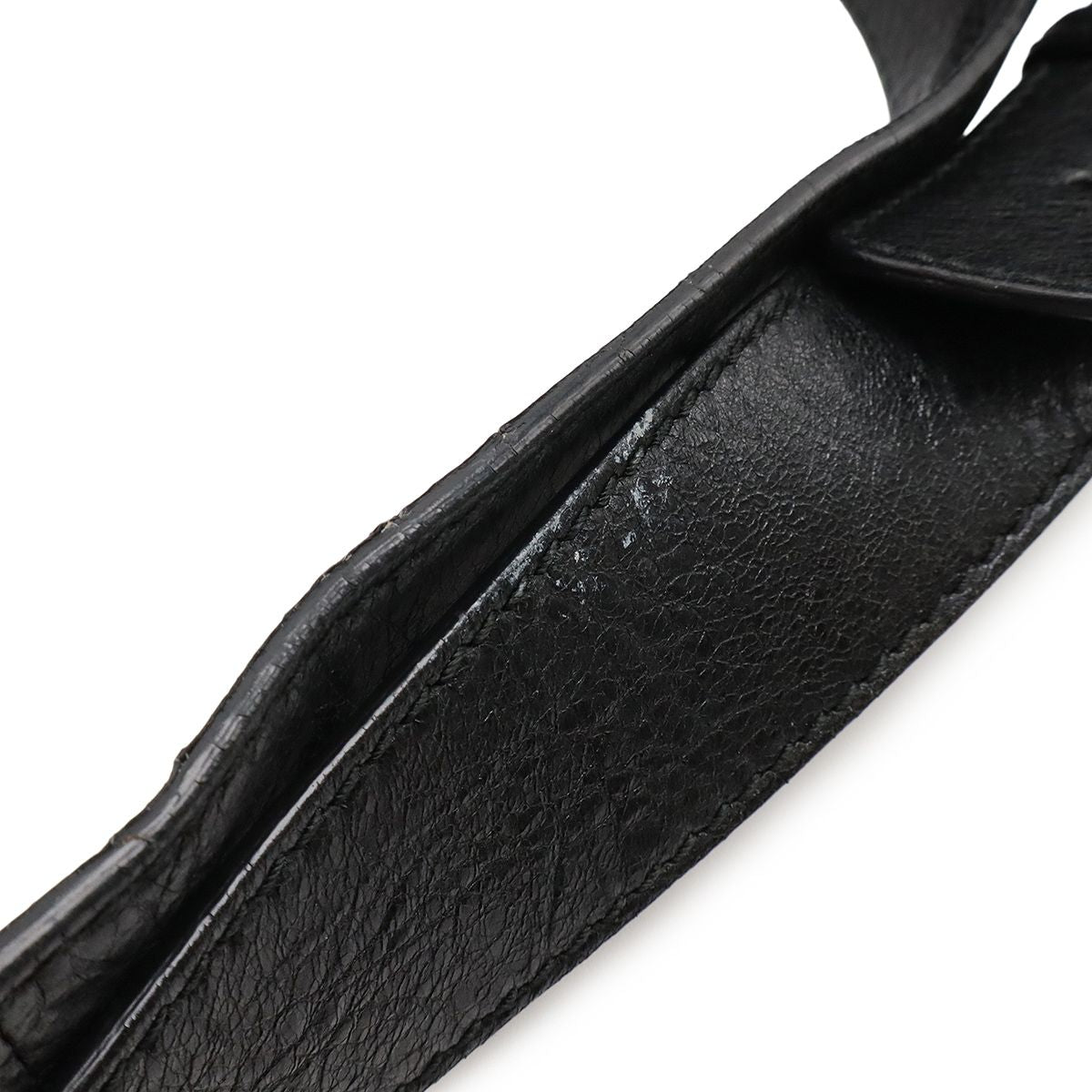 Balenciaga Tote Bag 2WAY Shoulder Bag Leather Black With Silver Hardware 298978