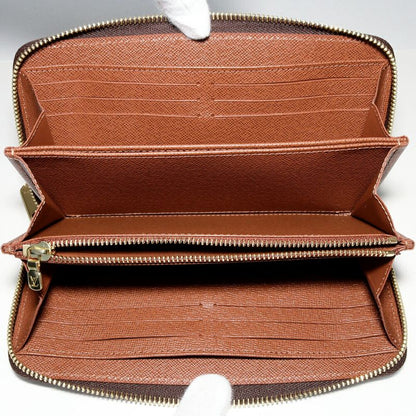 Louis Vuitton Round Zipper Long Wallet With Change Pocket Monogram Zippy Wallet