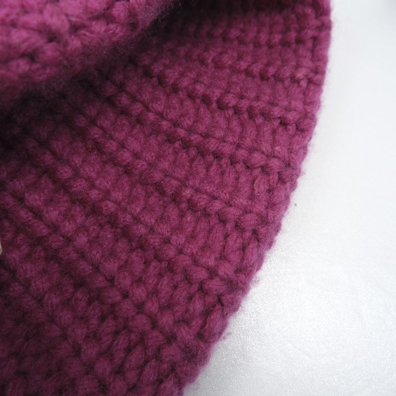 Hermes Wool Pink Unisex Knit Cap