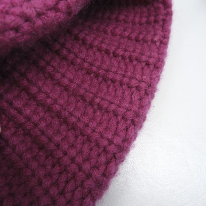 Hermes Wool Pink Unisex Knit Cap