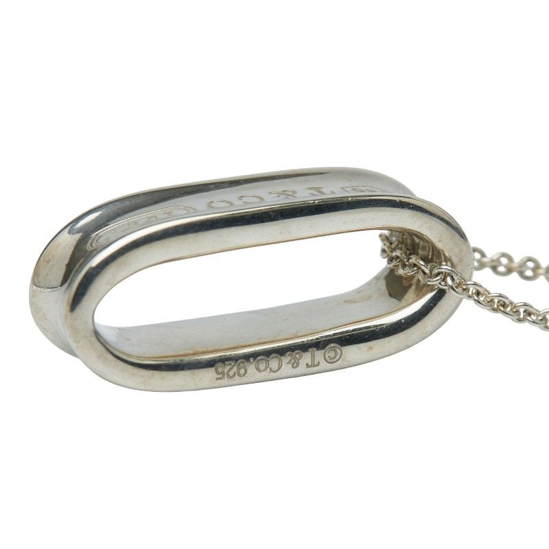 Tiffany & Co 1837 Over Lou Loop Sv925 Silver Ladies Tiffany & Co