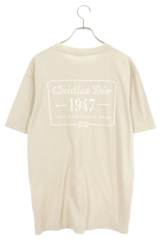 Dior 243j634a0677 Logo Embroidery T-shirt Men M