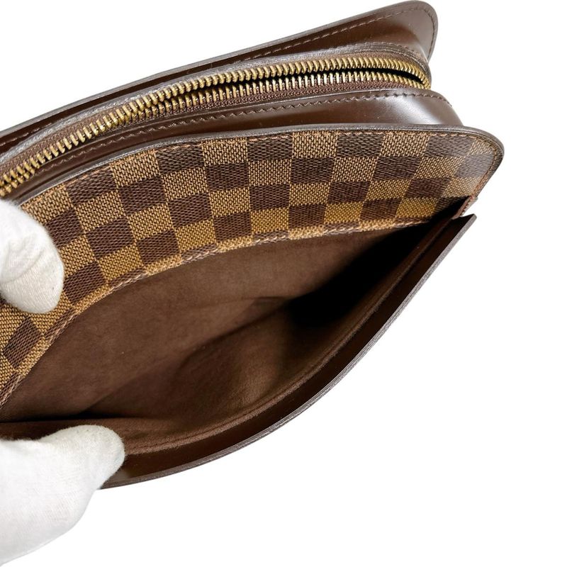 Louis Vuitton N51993 Damier Ebène Clutch Bag Saint Louis Second Bag Louis