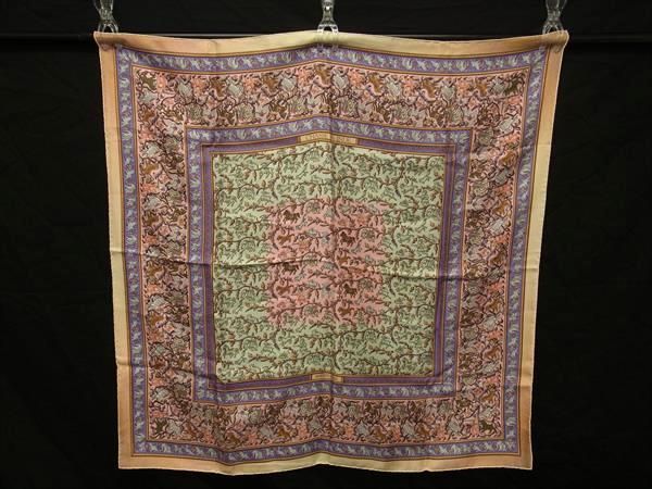 Pattern Hermes Chasse EN INDE [hunting In India] Carré 90 100% Silk Large