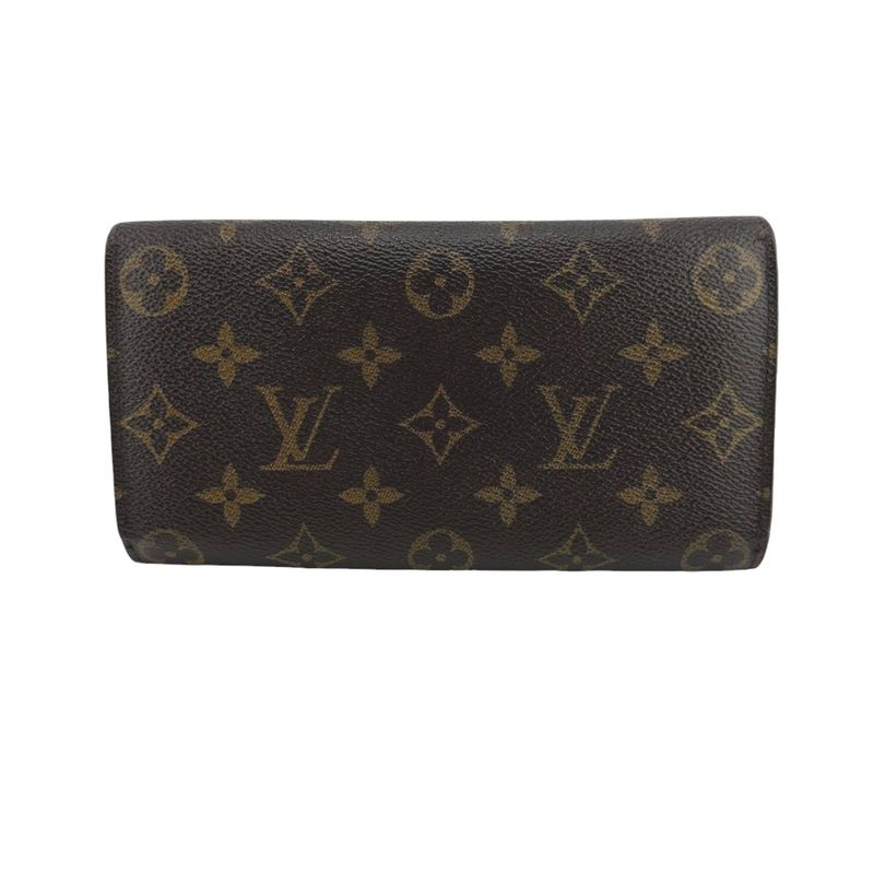 Louis Vuitton M61734 Monogram Long Wallet With Zipper Portefeuille-sarah Long