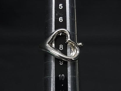 Tiffany & Co Tiffany & Co Elsa Peretti Open Heart Sv925 Ring Accessory Approx