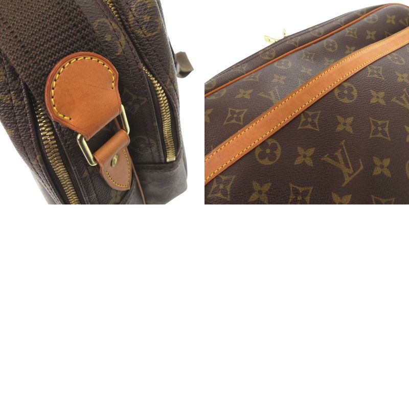 Louis Vuitton Reporter GM Monogram M45252 Brown Shoulder Bag LV 1323 Louis