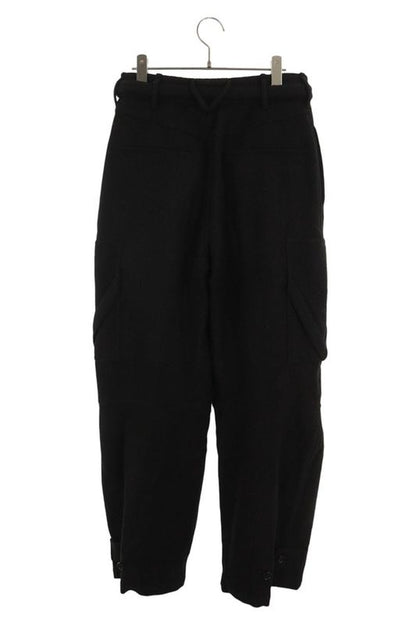 Bottega Veneta 682164 V18i0 Belted Wool Cargo Long Pants Men 44