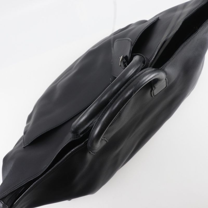 Gucci Calf Black Unisex Boston Bag