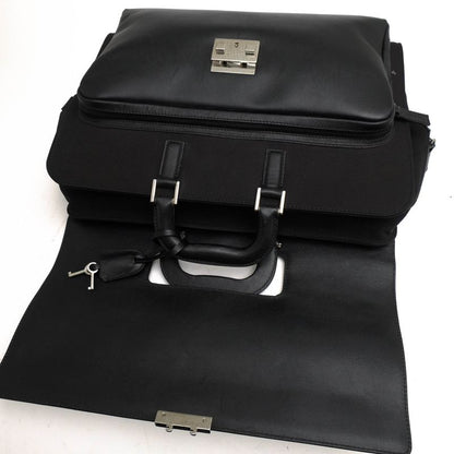 Gucci Bags Briefcase Business Bag Business Men Leather Genuine Black Flap Style