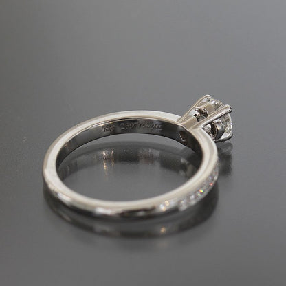 Bvlgari Rome Amor Diamond 0.3 CT Ring No 6 Pt950 Box Gallery E1366
