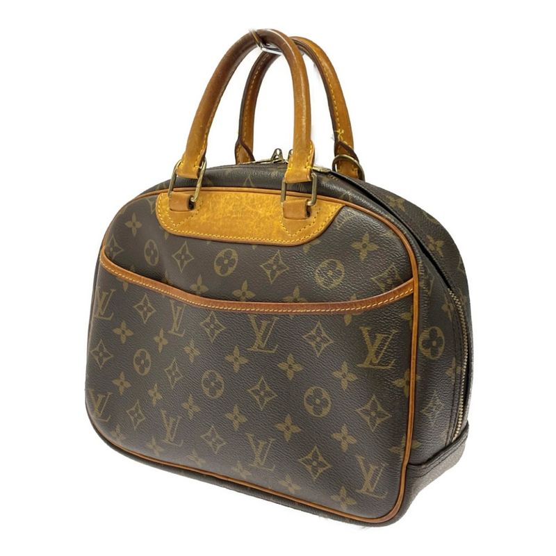 Louis Vuitton M42228 Monogram PVC Trouville Handbag Brown 326311 Handbag