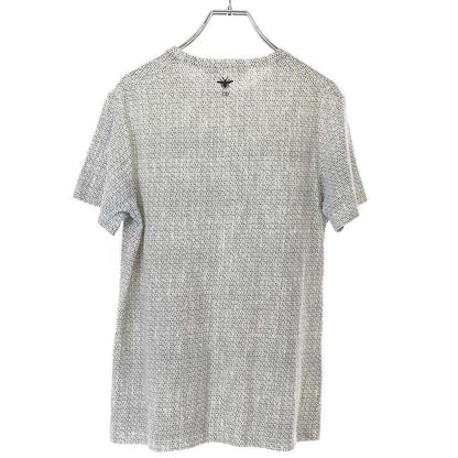 Christian Dior Fantaisie Tarot Letoile Cotton Linen Print T-Shirt 013t03wj437