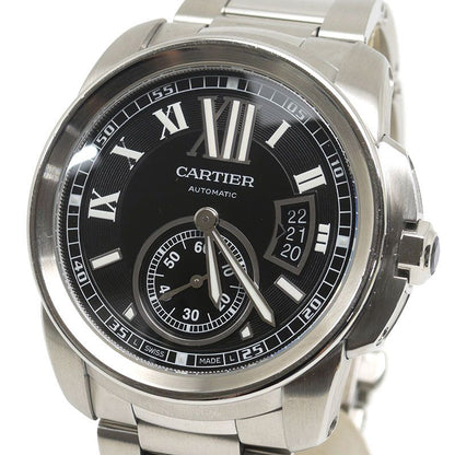 Calibre De Cartier W7100016 Men's Automatic Black Dial
