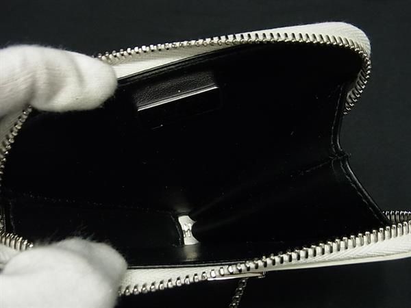 Prada 1nr005 Leather Chain Crossbody Shoulder Bag Mini Bag Pouch