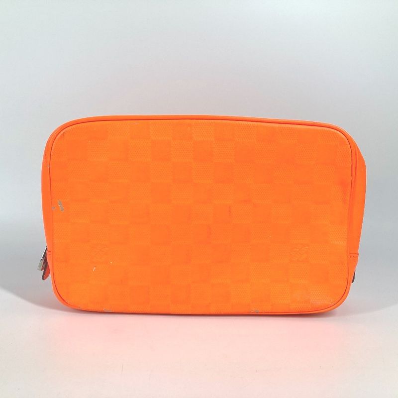 Louis Vuitton Pouch Trousse Toilette N23348 Damier Infini Leather Orange