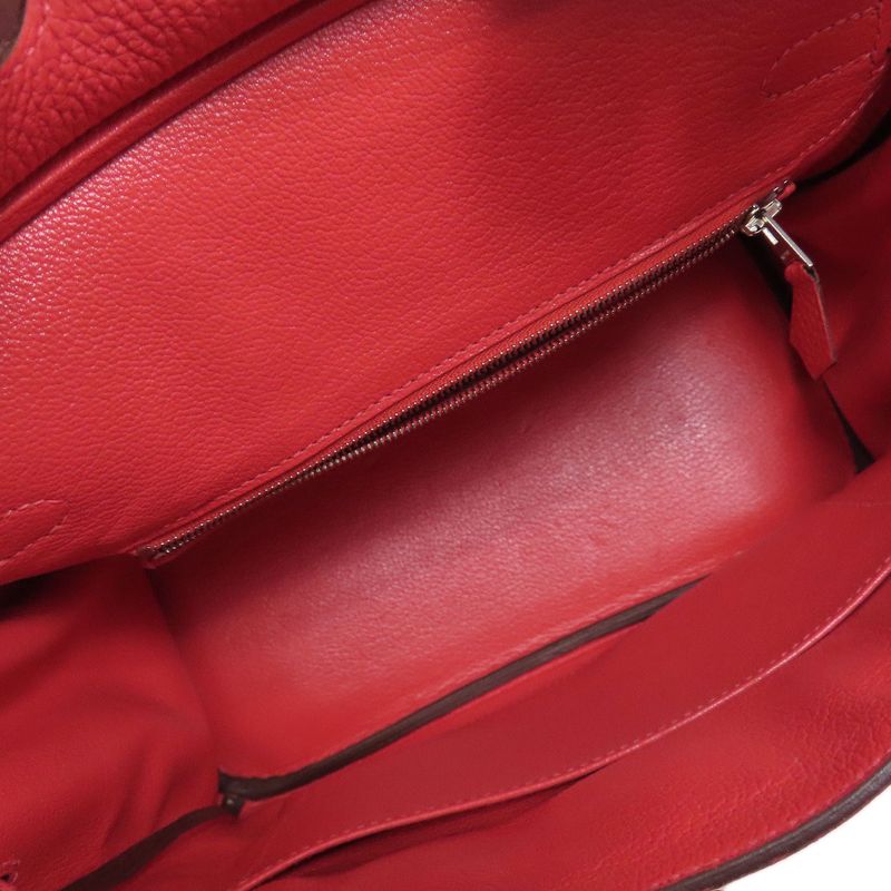 Hermes Birkin 25 Rose Jaipur Silver Hardware Handbag Taurillon Women