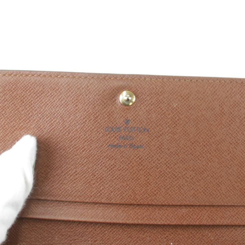 Louis Vuitton Portmonnaie Bietresole M61730 Bifold Wallet Monogram Canvas