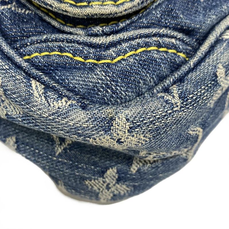 Louis Vuitton Shoulder Bag Monogram Denim Camera Bag M95348 Blue