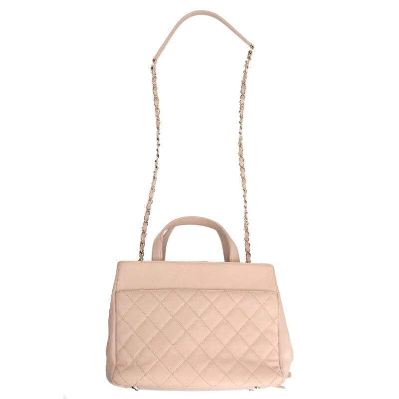 Chanel Affinity A93750 Caviar Skin 2WAY Handbag Women