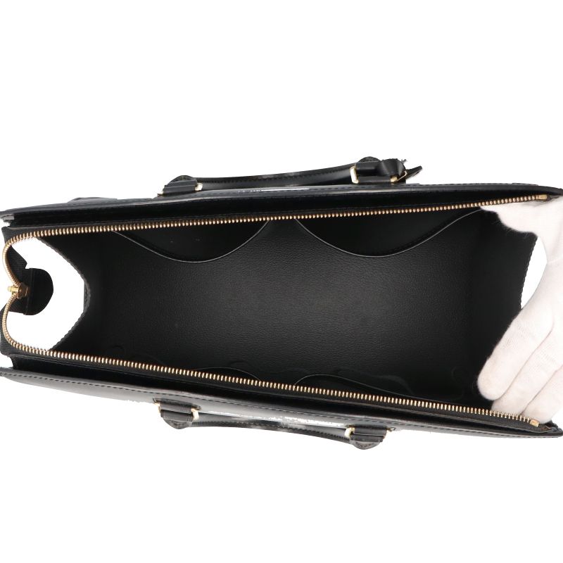 Louis Vuitton Riviera M48182 Epi Women's Handbag Noir Black Excellent Condition