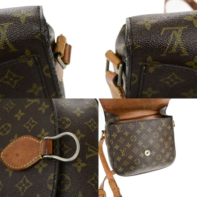 Louis Vuitton Shoulder Bag Saint-cloud GM Monogram Leather Vintage M51242