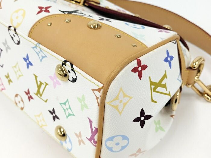 Louis Vuitton Beverly MM Handbag Monogram Multicolor Bronze M40203