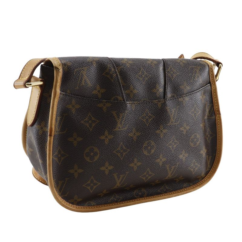 Louis Vuitton Menilmontane PM M40474 Monogram Canvas Brown Ct2193 Ladies