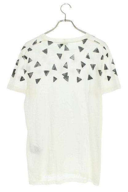 Saint Laurent Paris 412148 Y2pj1 Triangle Print T-shirt Men's S