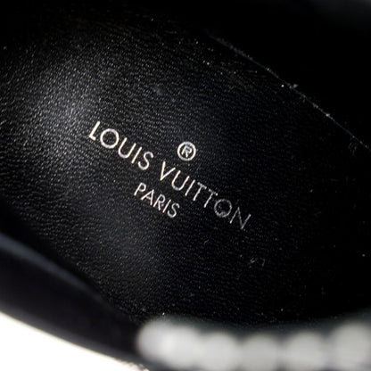 Louis Vuitton Janet Boots Size 36 Canvas Stripe Hickory Short Boots