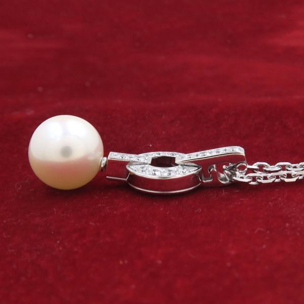 Cartier Imalia Pearl Diamond Necklace [none Fee Gift Wrapping] [grade A