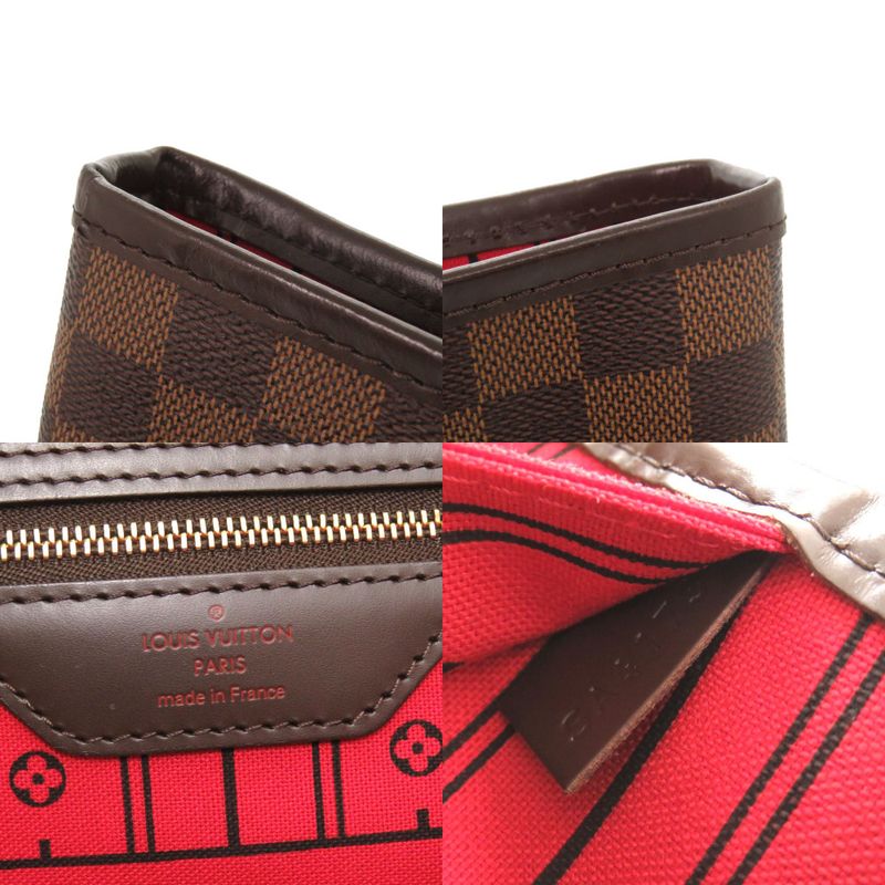 Louis Vuitton Neverfull MM Damier Threes N51105 Tote Bag LV 1652 Louis Vuitton