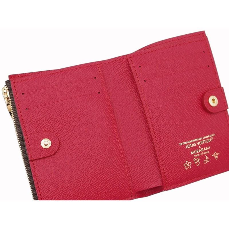 Louis Vuitton LV X Tm Portefeuille Lisa Cherry Monogram Canvas